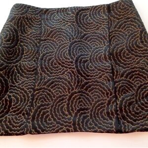 Vintage Helen Wang black and gold sparkly skirt